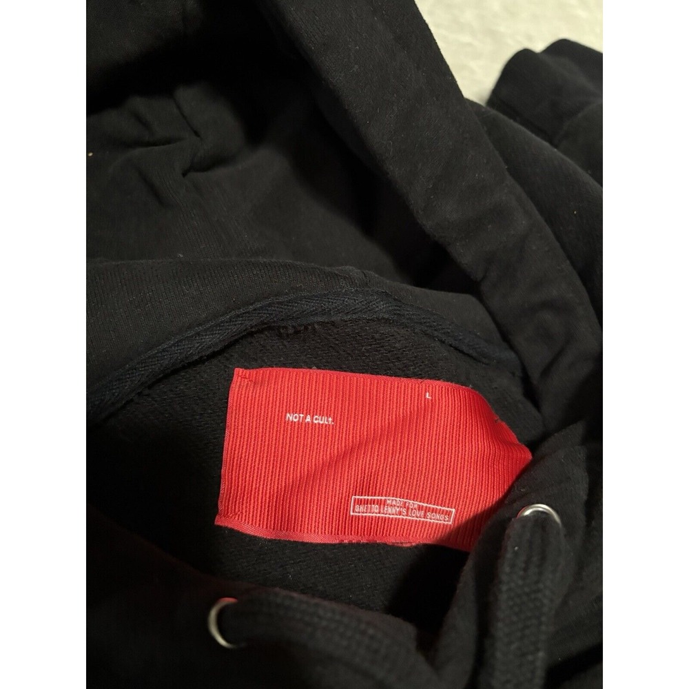 SAINt JHN NOT A CULT Ghetto Lenny's‎ Love Large Hoodie  Streetwear - Picture 4 of 7